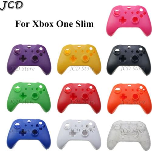 JCD for Xbox One Slim Replacement Full Shell Matte Controller Custom Cover Front Back Housing Shell Cover Case For Xbox One S