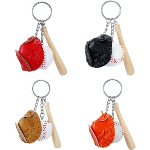 Creative baseball keychain bag pendant baseball fan supplies gifts sports souvenirs
