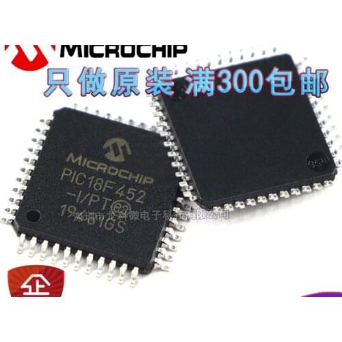 Xinyuan PIC18F452 PIC18F452-I/PT QFP44 28/40-pin High , FLASH Microcontrollers with 10-Bit A/D 18F452 QFP-44 1PCS