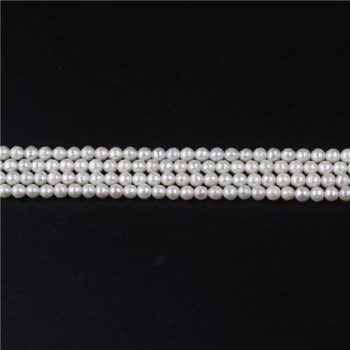 New design natural 4-5mm mother of pearl craved round faceted pearl for jewelry making