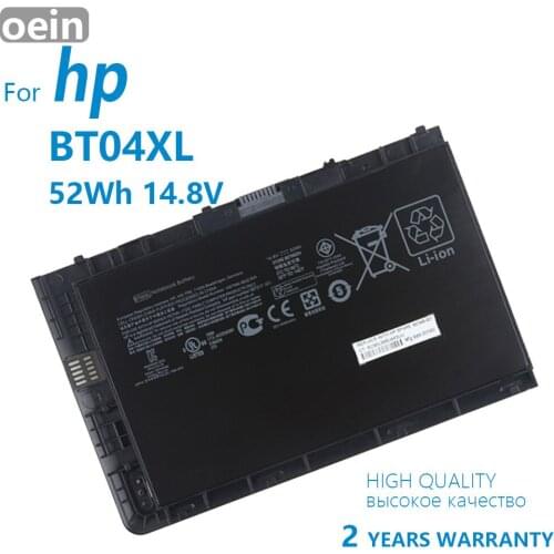 Oein Genuine BT04XL Battery for HP EliteBook Folio 9470 9470M 9480M HSTNN-IB3Z HSTNN-DB3Z HSTNN-I10C BA06 687517-1C1 687945-001