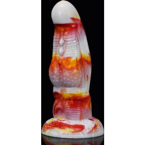 2021 Full colour Anal Toy anal toy long dildo European and American Adult Sex Toy with Large Size Color Imitation Animal Dildo