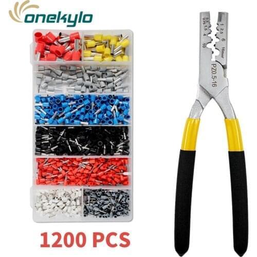 PZ0.5-16 Germany Style Mini Crimping Pliers For Cable End Sleeves Special Tube Terminals VE Ferrule Connector Crimping Tools
