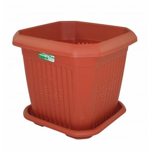 SAMPURHCASE Flower Pot Square 2 NO. 3385S