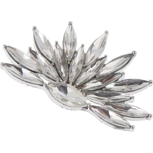 Shoe Clip Buckle Rhinestone Decoration Wedding Floral Fashion Women Accessories