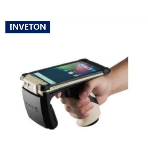 1-7M fingerprint Andorid 6.0 system Handheld rfid uhf reader support 3G/4G WIFI multiple tags with free SDK