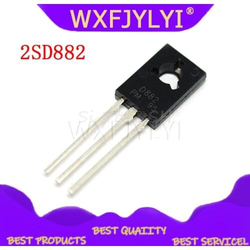 20PCS 2SD882 TO-126 D882 TO126 IC new and original