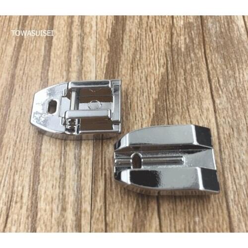 2017 NEW Household Sewing Machine Parts Presser Foot Invisible Zipper Foot Plastic for singer brother white janome juki PFAFF