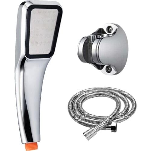 3pcs/set 300 Holes High Pressure Shower Head Bath Water Saving Boosting Spray