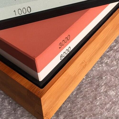 400/1000 3000/8000 Gravelstone Cut Whetstone Set Sharpener Kitchen Sharpener for All Blades