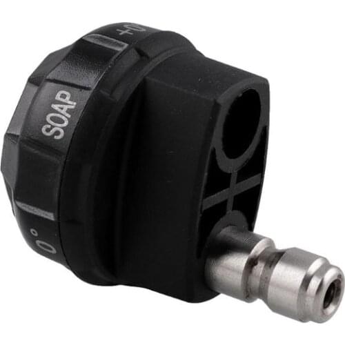 50LC Pressure Washer Nozzle Tips 6 in 1 Changeover 1/4 Inch Quick Connect Pressure up to 4000PSI Linear Fan-shaped Foam Nozzle