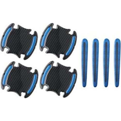 8Pcs/Set Car Door Handle Sticker Protection Cover For Nissan Tiida Teana Skyline Juke X-Trail Almera Qashqai Sunny Note