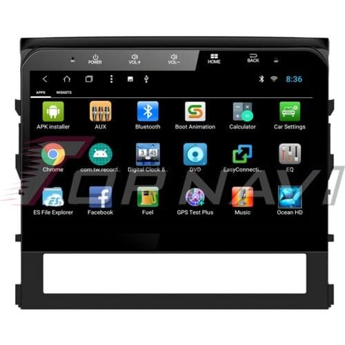 Topnavi 2 Din Android 8.1 10.1'' Autoradio For Toyota Land CRUISER 2016 GPS Navigation Octa Core 2G 32G Car Radio ON DVD