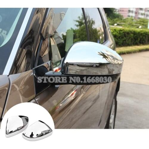 ABS Side Rearview Mirror Cover 2pcs For Land Rover Discovery Sport 2015-2017 Car accesories interior Car decoration