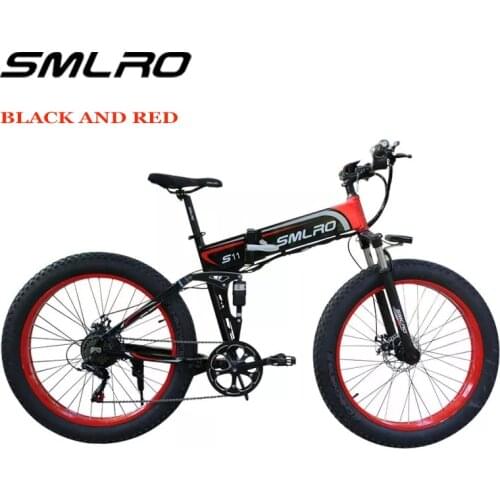 2021 Upgraded 1000W Electric Bicycle 48V 10Ah Electric Mountain Bike 26 inch MTB Ebike 21-speed High Power Lithium Battery