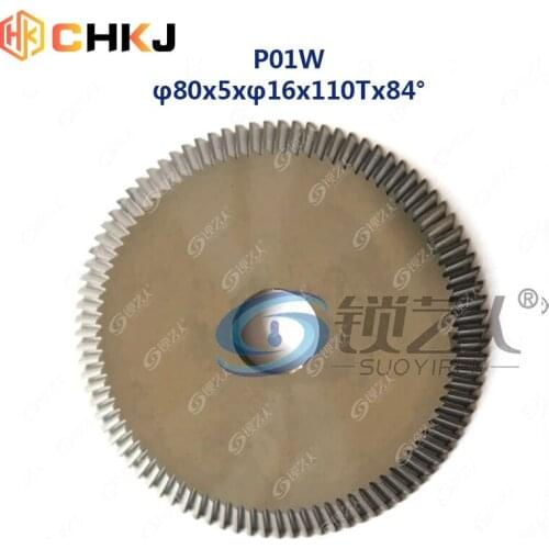 CHKJ Face Milling Cutter P01W 80x5x16x110Tx84° For Key Cutting Machines Keyline Carat,JMA BERNA,VIENNA BlockA Locksmith Tools