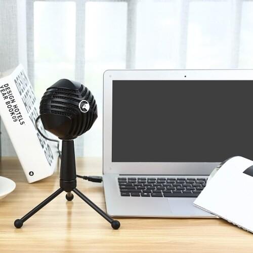 Yanmai Gaming Condenser Microphone USB Connection with Foldable Tripod