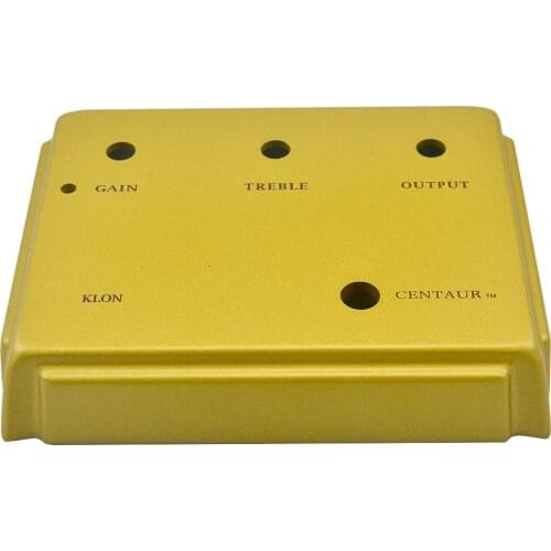 Klon Centaur Gold Professional Overdrive Guitar Effect Pedal Style Aluminum Metal Box-klon kit built