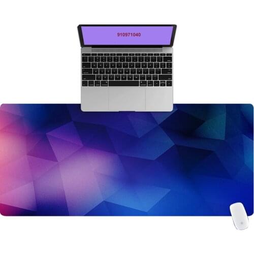 Gradient Hazy Office Computer Desk Mat Table Keyboard Big Mouse Pad Laptop Cushion Desk Non-slip Mat Gamer Mousepad Mat