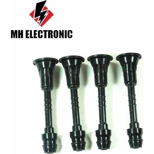 MH ELECTRONIC 4pcs Ignition Coil Repair Replacement Rubber 224486N015 22448-6N015 For Nissan Sunny Primera Wagon Sentra Almera