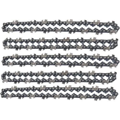 Mini Chainsaw Chain 6 Inch Chainsaw Chain Guide Saw Chain Replacement Portable Saw Chain
