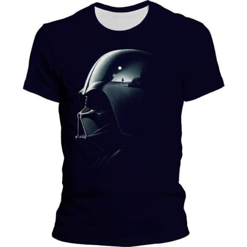 Disney Star Wars Men Clothes 2021 New Mens Summer Men Short Sleeve T-shirt 3D Print T Shirt Casual Breathable Funny T Shirts