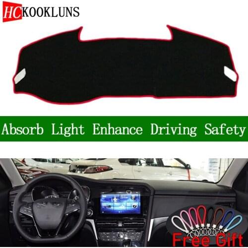 For Venucia T70 2018 2019 Dashboard Cover Sun Shade Dash Mat Pad Carpet Car Stickers Interior Accessories