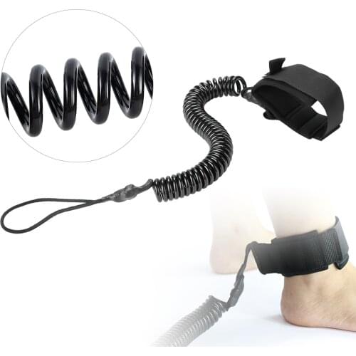 New 5.5mm Surfboard Foot Rope Hot Windsurfing Surfboard Paddle Board TPU Elastic Safety Surf Rope Kayak Rope Surfing Accessories