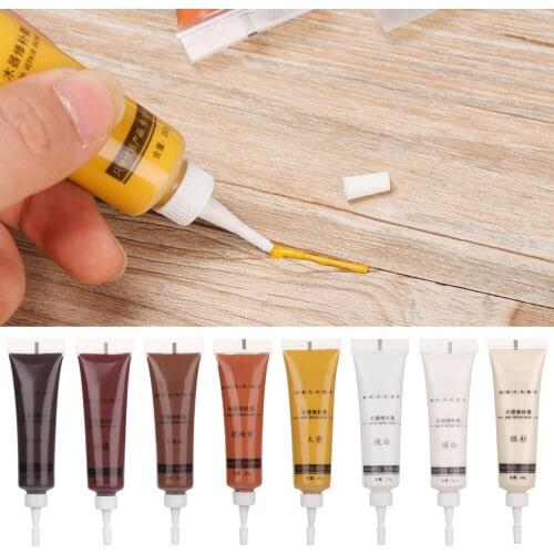 New Handmade DIY Mending Tool Furniture Refinishing Paint Scratch Repair Agent Damage Repairs Cream Wooden Furnitures Touch Up