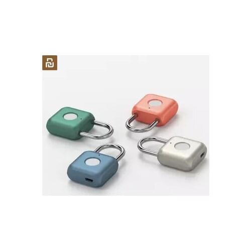 New Youpin Advantages Smart Fingerprint Padlock Kitty Fingerprint is on for smart Technology life