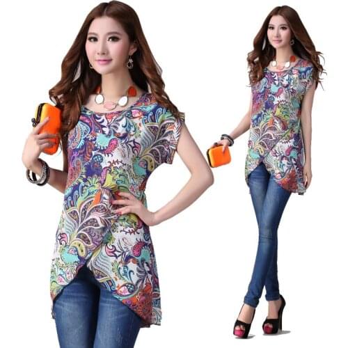 Sayaxiga Women's Printed Shirts