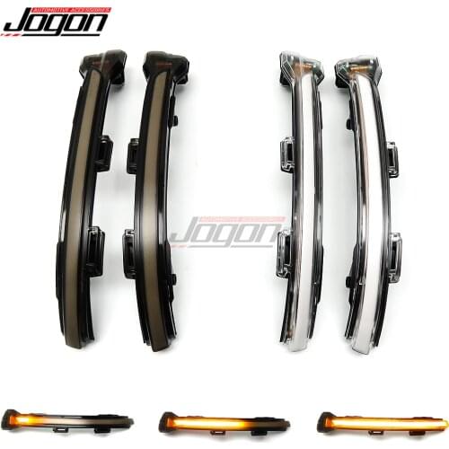 For VW Volkswagen Jetta 7 MK7 A7 VII GLI 2019 2020 2021 LED Dynamic Turn Signal Blinker Side Wing Mirror Indicator Light Lamp