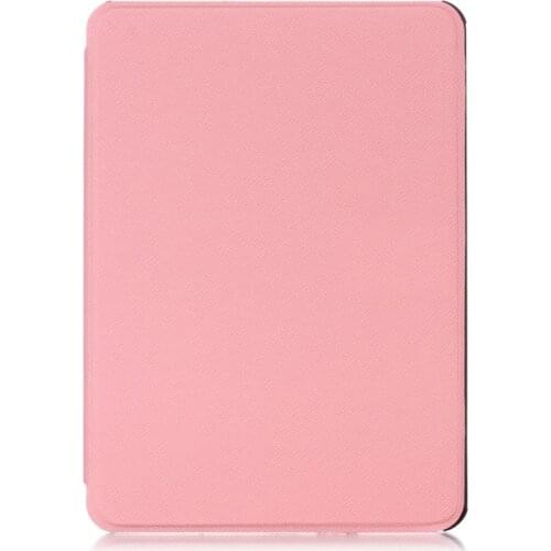 Cross Pattern Ultra-Thin E-book Case Magnetic PU Leather Flip Stand Protective Cover for Amazon All-New Kindle 10th Generation