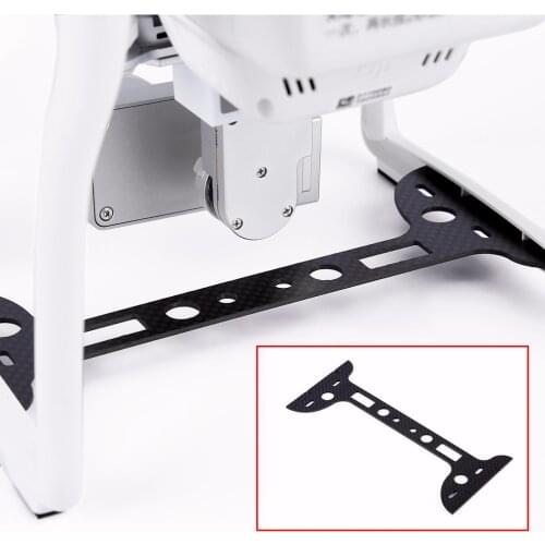 Gimbal Guard Camera Protector Carbon Fiber Mounting Plate Landing Protective Kits for DJI Phantom 3 Drone Parts 3A 3P 3S SE