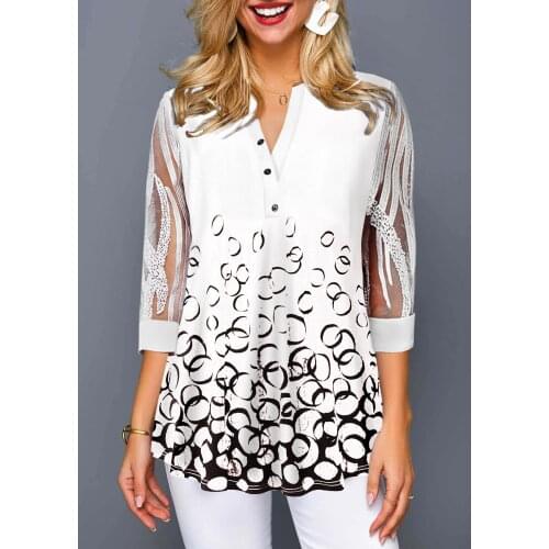 2021 New Summer TopsS- 5XL Plus Size T Shirt Women Oversized Lace Patchwork Tshirt Casual Floral Print Tees Top Fashion Clothes