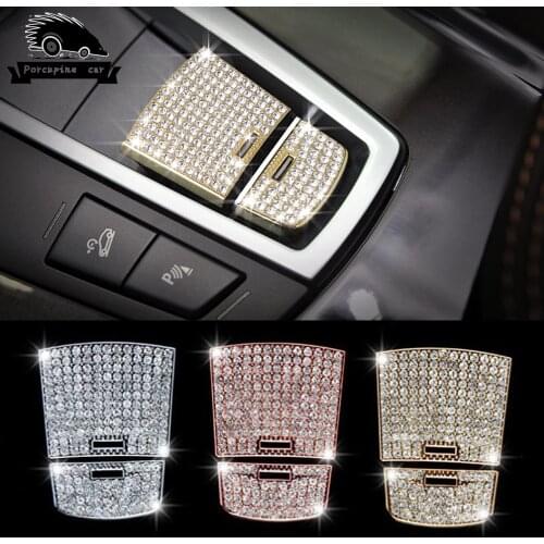 3 colors Car Handbrake Button Car Decoration Car Styling Stickers Covers For BMW 5 5GT 6 7 Series X3 X4 X5 X6 525i 740i 320