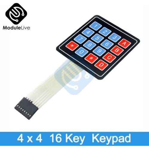 4 x 4 Matrix Array 16 Key Membrane Switch Keypad Keyboard for Arduino AVR PI C 4*4 Matrix Keyboard
