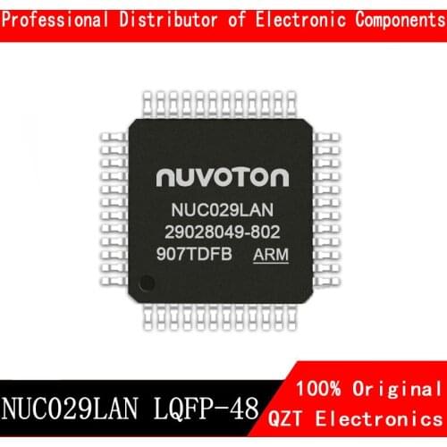 5pcs/lot new original NUC029LAN NUC029 LQFP-48 In Stock