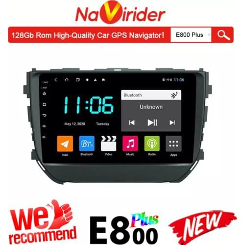 For Suzuki Breeza 2016 Car Radio Stereo GPS Navigator 6GB Ram 128GB Rom Autoradio Android 10 Multimedia Player