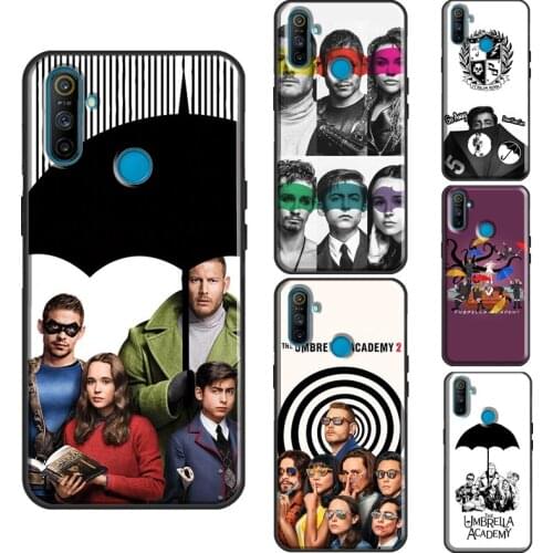 The Umbrella Academy Collage For Realme 8 Pro 6 7 Q3 Pro GT C21 C15 C3 Phone Case For OnePlus 9 Pro 8 Nord 7T 8T Cover