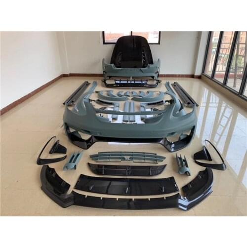 Suit For Changing Mansory Wide Body Surround Front and Rear Bar Wheel Cover the Porsche