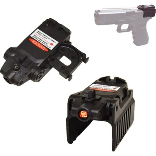 FIRECLUB Tactical Compact Pistol Hand Gun Red Laser Sight Scope for Glock 17 18C 22 34 Series