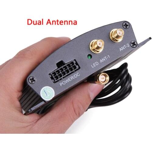 Hotaudio High Speed HD Car TV Tuner Mobile DVB-T T2 MPEG-4 Digital TV Receiver Box