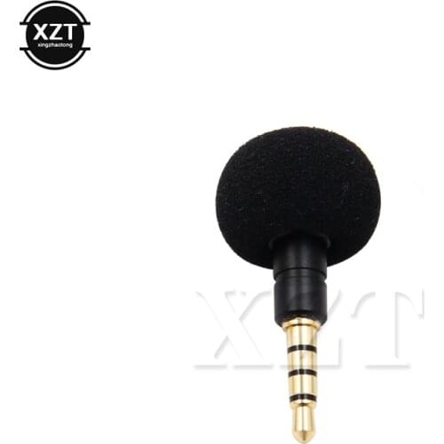 Mini Mic Microphone jack 3.5 plug Omni-Directional Recorder for iPhone5 6s 6 Plus Samsung HTC smart Phone laptop pc 3.5mm aux
