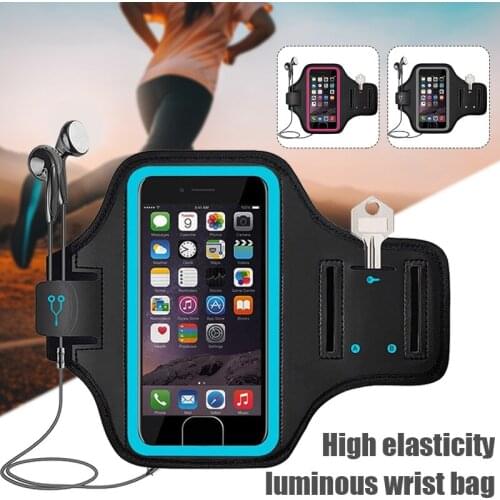 Outdoor Running Sport Armbands For iPhone 12 11 Pro Max Xs Max XR Waterproof Armband Case for Samsung S20 S20+ S10 Huawei P40
