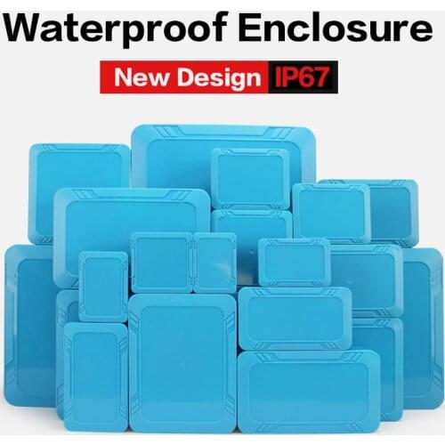 New Design IP68 Waterproof Enclosure Plastic Box Electronic Project Outdoor Instrument Electrical Project Box Junction Housing