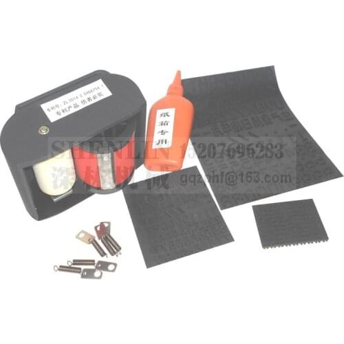 SHENLN Portable gear printing tools expiration date code marker, carton rolling printer, production code printing machine, coder