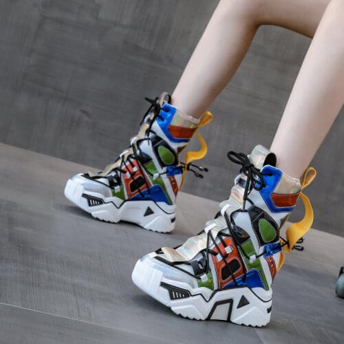 European America Style New Height Increasing Cross-tied Wedges Platform Women Ankle Equestrian Boots Ladies Short Fashion Botas