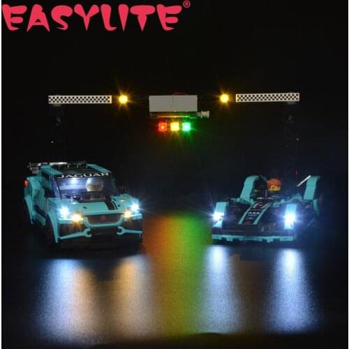 LED Light Set For Speed Champions 76898 Formula E Racing GEN DIY Toys Blocks Bricks Only Lighting Kit Not Include Model