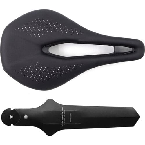 Bicycle WorksGeometry Saddle MTB Road Mountain Bike Power Racing Saddle TT Tri Triathlon Cycling PU Breathable Soft Seat Cushion